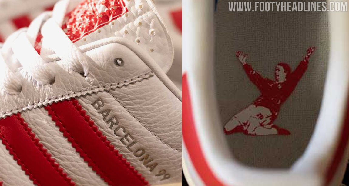 Adidas Originals Manchester United Barcelona 99 Sneaker Veroffentlicht Nur Fussball